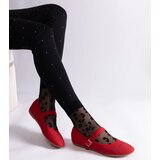 Gemre Red matte finish ballet flats Longhola | Shoptok.si