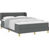  s opruga kutije Tamno siva 160 x 200 cm tkanina | shoptok.hr
