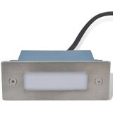 vidaXL LED Vgradne Svetilke za Stopnišče 6 kosov 44x111x56 mm | Shoptok.si