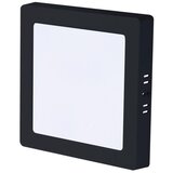 Xled 24W 4000K black Nadgradni cetvrtasti LED panel plasticni,2640Lm,285*285*31mm,Ra80,IP20crni u