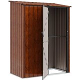  Vrtne šupe Smeđa 153,5 x 86 x 200 cm Metal | Eponuda.com