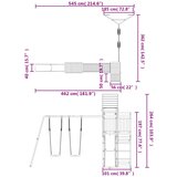 Vanjski Zunanje igralo impregnirana borovina, (20770654) | Shoptok.si