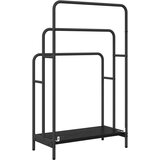 vidaXL Sušilnik za oblačila s polico Črni hrast 60 x 30 x 100.5 cm | Shoptok.si