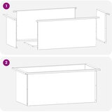  Vrtna posuda za sadnju s LED svjetlom Maslinastozelena - Maslinastozelena 40 x 80 x 40 cm 1 | shoptok.hr