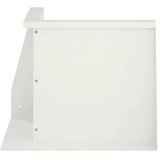  Zid za zadržavanje 2 kom. 50 x 50 x 50 cm Čelik Bijela - Bijela 50 x 50 x 50 cm 2 x 270° kut | shoptok.hr
