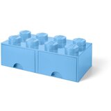 Lego Svijetloplava kutija za pohranu s dvije ladice Cijene