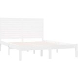  Za krevet od masivne borovine bijeli 120 x 200 cm | shoptok.hr