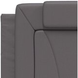  Okvir za krevet Viana bez madraca sivi 90x190 cm od umjetne kože | shoptok.hr