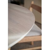 Rowico Okrogla raztegljiva jedilna miza iz masivnega hrasta ø 140 cm Clapperton – | Shoptok.si