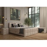 Premium Living Postelja Boxspring Brisbane, Krem Barva, 180x220 | Shoptok.si