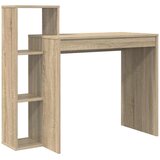  Stol s policom Sonoma hrast 100 x 40 x 90 cm Konstruirano drvo | Eponuda.com