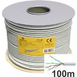 Mrežni kabl CAT5e 100m U/UTP sivi