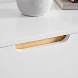Bessagi Home komoda nicole, bela, barva bora | Shoptok.si