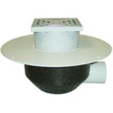HL 64BP/1 horizontalni krovni slivnik prohodan DN110 PVC kragna Cene