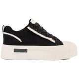 Shelvt Black and white platform sneakers Cijene