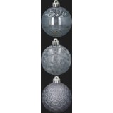 Molarem Home Set od 6 kuglica za božićno drvce – 6 cm, siva | shoptok.hr