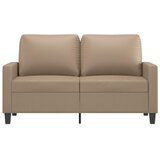  Dvosjed od tkanine boja cappuccina 120 cm od umjetne kože | shoptok.hr