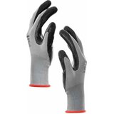 Rukavice za rad 12 pcs Siva i crna 7 / S Poliester | Eponuda.com