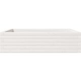  Vrtna sadilica bijela 90 x 90 x 23 cm od masivne borovine | shoptok.hr