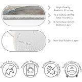Mila Home Zeleni/sivi perivi okrugao tepih ø 80 cm Dusty Leaves – | shoptok.hr