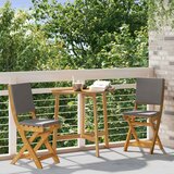  Vanjske bistro stolice 2 pcs Tamnosiva 38 x 46 x 85 cm | shoptok.hr