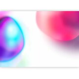  Foto tapeta - Abstraction - Colorful Glass Pieces - Violet-Blue and Pink 150x105 | shoptok.hr