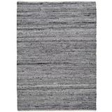 Universal Tamno sivi tepih od reciklirane plastike Cinder, 60 x 110 cm