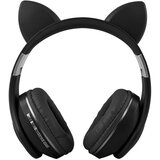 OXE Bluetooth bežične dječje slušalice s ušima, crno | shoptok.hr