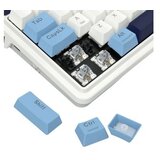 Redragon K728SP-RGB-PRO Antonium Pro tipkovnica bela in modra, (5000310902) | Shoptok.si