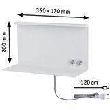 PAULMANN 78919 - LED/4,5W prigušiva svetiljka sa policom i USB + LED/1,6W 230V | Eponuda.com