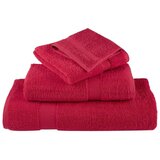 vidaXL Premium brisače 10 kos rdeča 80x200 cm 600 g/m2 100 % bombaž | Shoptok.si