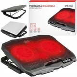  LED rdeča hladilna podloga za prenosni računalnik 4x ventilator 2x USB | Shoptok.si