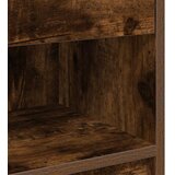  Noćni ormarići 2 kom s ladicama dimljeni hrast 39x28x41 cm | Shoptok.si