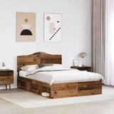  Konstrukcija postelje Star les 150 x 200 cm Masivno borovo les, (5000102412) | Shoptok.si