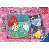 Ravensburger sestavljanka 3x49 delna Pustolovščine princes 09350 | Shoptok.si