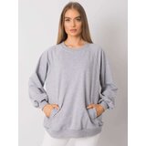 RUE PARIS Sweatshirt-RV-BL-7191.37P-gray | Shoptok.si