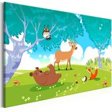  Slika - Friendly Animals (1 Part) Wide 120x80 | shoptok.hr