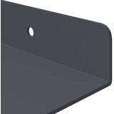  Lebdeća polica Zidne 4 pcs Antracit 40 x 18 x 2,5 cm Čelik | shoptok.hr