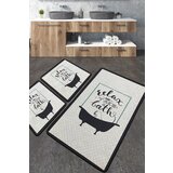  Take a bath multicolor bathmat set (3 pieces) Cene