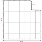  Set deka 2 kom. 200 x 220 cm Kapok i Poliester Bež | shoptok.hr