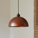  Duolla - Visilica na sajli IRONLINE 1xE27/15W/230V prečnik 27 cm bakarna/crna | Eponuda.com
