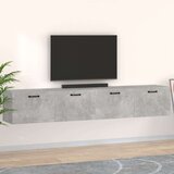  Zidni ormarići 2 kom boja siva betona 100x36 5x35 cm drveni | shoptok.hr
