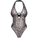 Obsessive Addia - odprto body z leopardjim vzorcem - L/XL | Shoptok.si