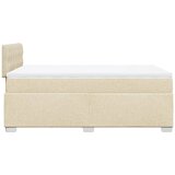  Krevet box spring s madracem krem 120 x 190 cm od tkanine | shoptok.hr