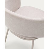 Kave Home Kremno bel jedilni stol Maina – | Shoptok.si