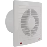 OEZPOLAT kupaonski ventilator air style (bijele boje, promjer: 125 mm, ekonomični tajmer)