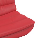  Rotirajuća stolica Crvena Umjetna koža Srednja Rotirajuća | shoptok.hr