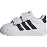 Adidas dečačke patike Grand Kort 3.0 CF I, bele/crne/bele, bele | Eponuda.com