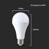  led sijalica sa hitnim režimom A80 E27/12W/230V 4000K | Eponuda.com