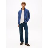 Tommy Hilfiger Pletena jopa 'ESSENTIAL' modra | Shoptok.si